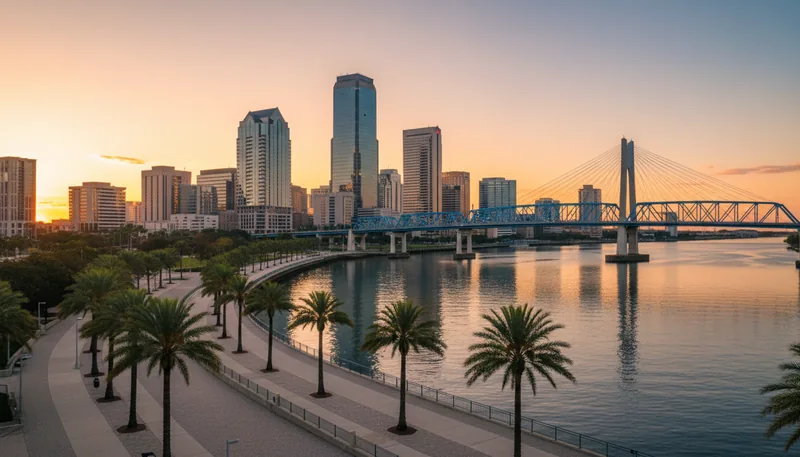 Jacksonville skyline representing Florida business opportunities