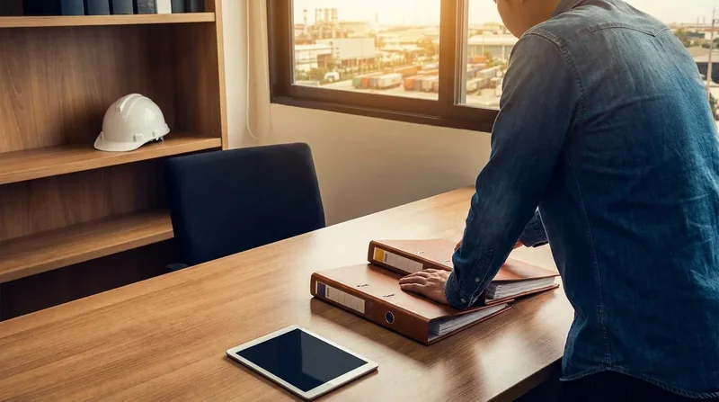 Business formation folders and a closed laptop on a lamp-lit desk, Florida Reemployment Tax and Payroll Taxes for New Employers