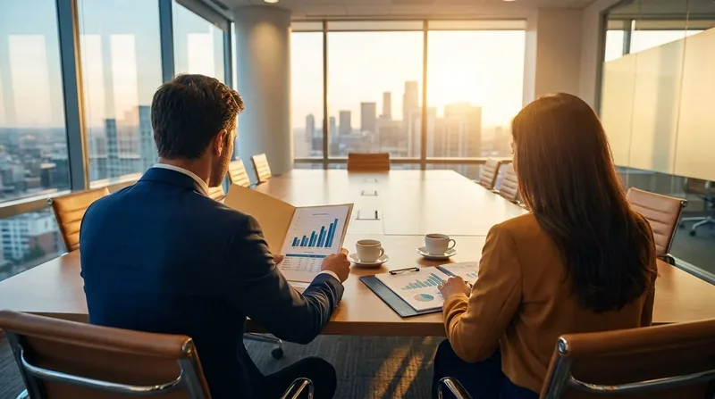 Business formation folders and a closed laptop on a lamp-lit desk, Opening a Business Bank Account in Florida