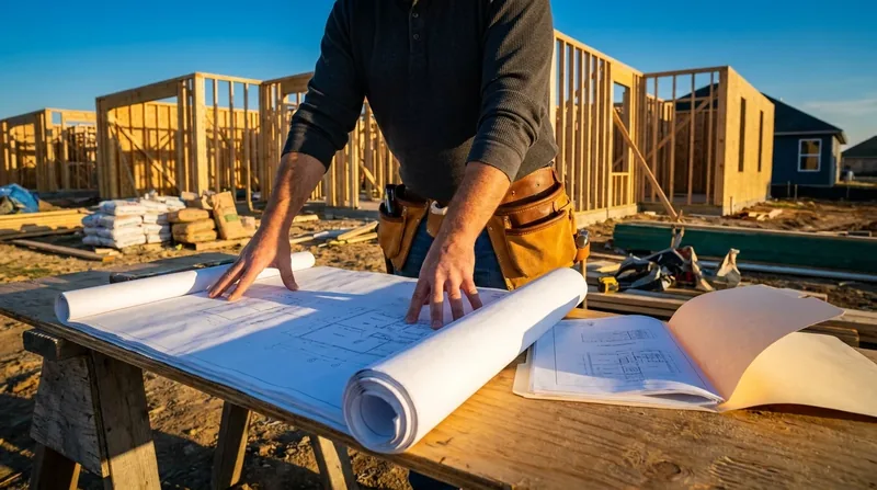 Business formation folders and a closed laptop on a lamp-lit desk, How to Become a General Contractor in Florida and Start Your Business